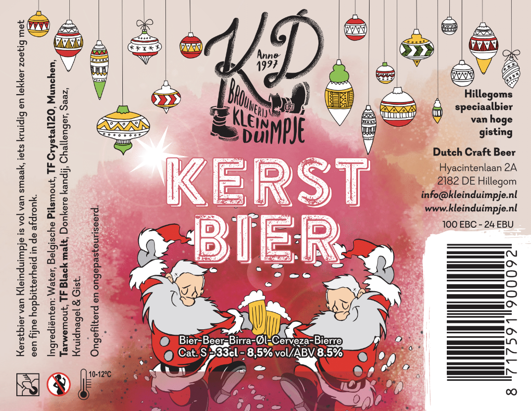 Kerstbier - Brouwerij Klein Duimpje