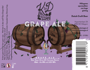 Grape Ale Etiket