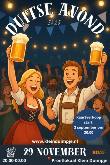 Duitse Avond 2025 - 29 november